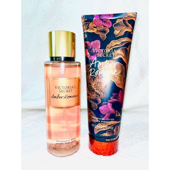 Amber Romance‎ Victoria Secret 2 Piece Set NEW - Picture 1 of 1